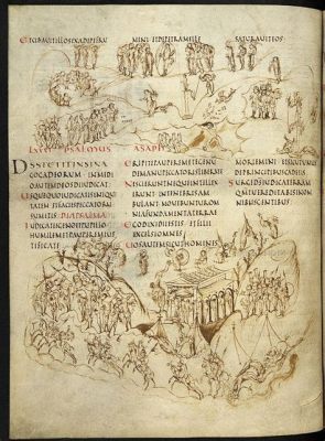 De Utrecht Psalter! Een Monument van Karolingische Kunst en Godsdienst