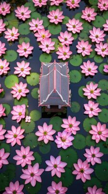  Lotus Pond met serene elegantie en mystieke symboliek: Een diepgaande analyse van een meesterwerk uit de 7e eeuw